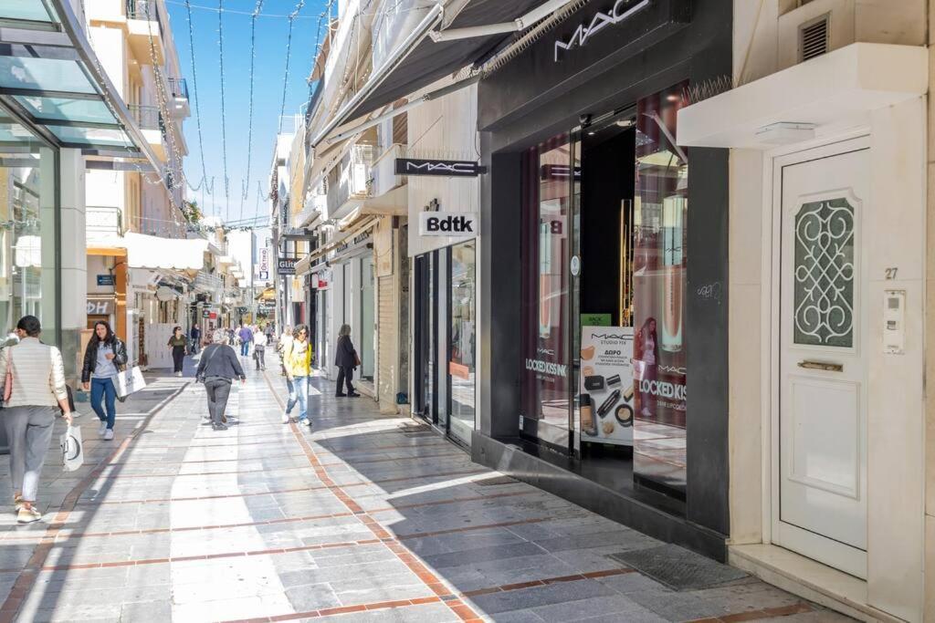 Vintage Maisonette City Center Heraklion Exteriör bild