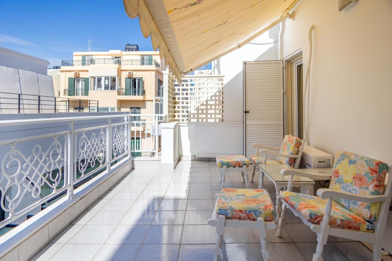 Vintage Maisonette City Center Heraklion Exteriör bild